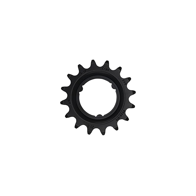 KMC Unisex - Adult Sprocket_2286711994, Black, 1/2" x 1/8
