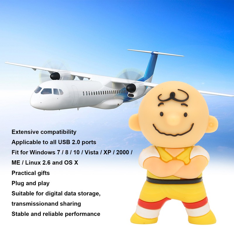 Cartoon Appearance USB 2.0 Flash Drive Cute U Disk Accessories