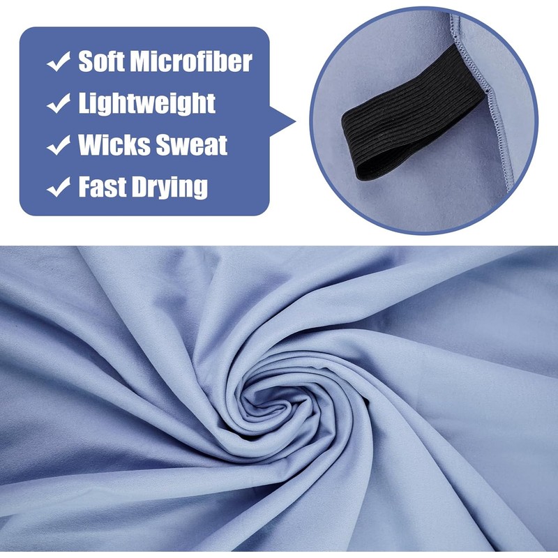 Microfiber Camping Towel for Face Quick Dry Lightweight Small Travel