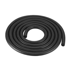 sourcing map Foam Rubber Seal Weather Strip 5mm Diameter 1 Meter Long Black