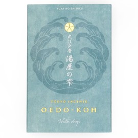 Nippon Kodo Oedo-Koh Water Drop Japanese Incense Sticks & Holder Set