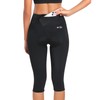 Santic Women's Cycling Pants High Waist 4D Padded Cycling Capris
