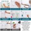 TAILI Shower Shelf Suction Cup No Drilling Shower Organiser Shower