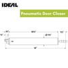 Ideal Security Model 1730 Heavy Duty Pneumatic Screen and Storm