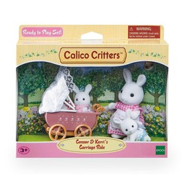 Calico Critters Connor & Kerri’s Carriage Ride - Enchanting Adventures Await with This Adorable Doll Playset