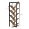 Cutogxon Tree Bookshelf - 9 Tier Floor Standing Tree Bookshelf