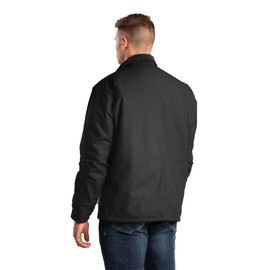 Berne Men's Heritage Duck Chore Coat, Medium Regular, Black