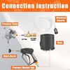 PWACCS Chemical Injector Kit for Pressure Washer, Downstream Injector with