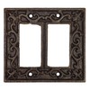 Lulu Decor, Fleur De Lis Cast Iron Rocker Light Switch