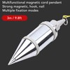 Magnetic Plumb Bobs Adjustable Flexible Hammer Line Plumbbob for Construction
