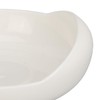 Spill Proof Scoop Plate with Anti Skid Base, Easy Food