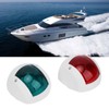 Pair of Signal Lamp Spherical Red Green LED Waterproof Boat