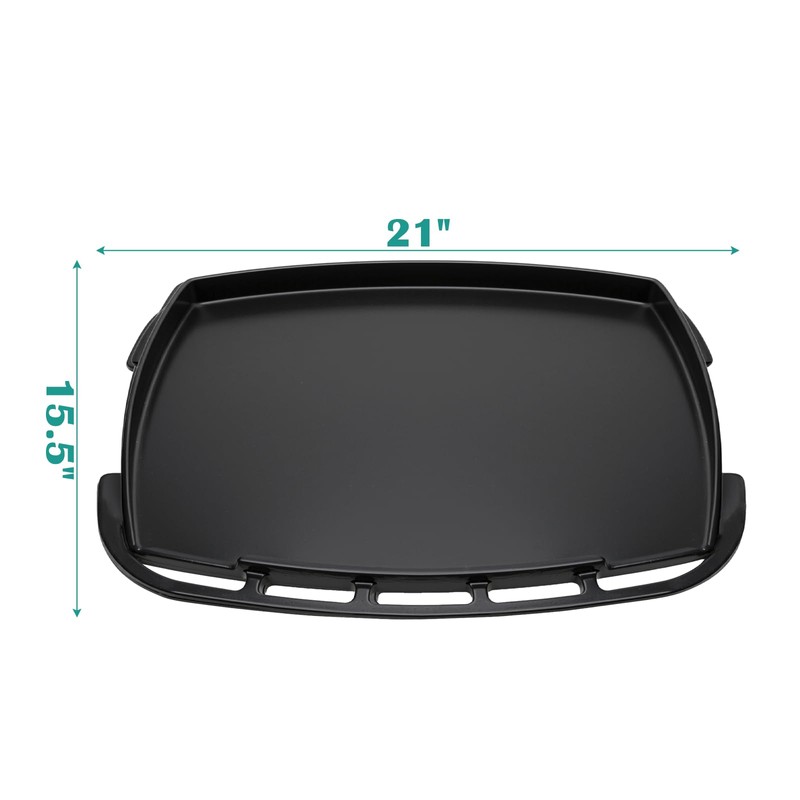 EasiBBQ Full-Size Griddle Inserts for Weber Q 2800N+ Gas Grill
