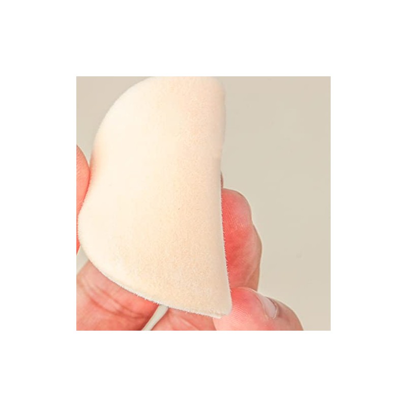 Kakalote Borlas Maquillaje Redondas Polvos Faciales Cinta Borla Corporal Terciopelo