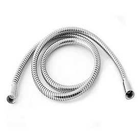 Riobel 7259C 150 cm (59") Double Interlock Flexible Hose, Swivel and 2 Check valves, Chrome