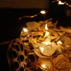 Solar Powered Fairy String Lights Waterproof Outdoor Copper Wire Firefly