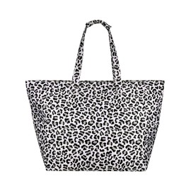 Huiguli XXL Beach Bag, Waterproof Beach Bag, Shopper for Women, Family Beach Tote Bag with Zip and Multiple Pockets, Swimming Pool Bag for Picnic, Everyday, Beach Holiday, coloured