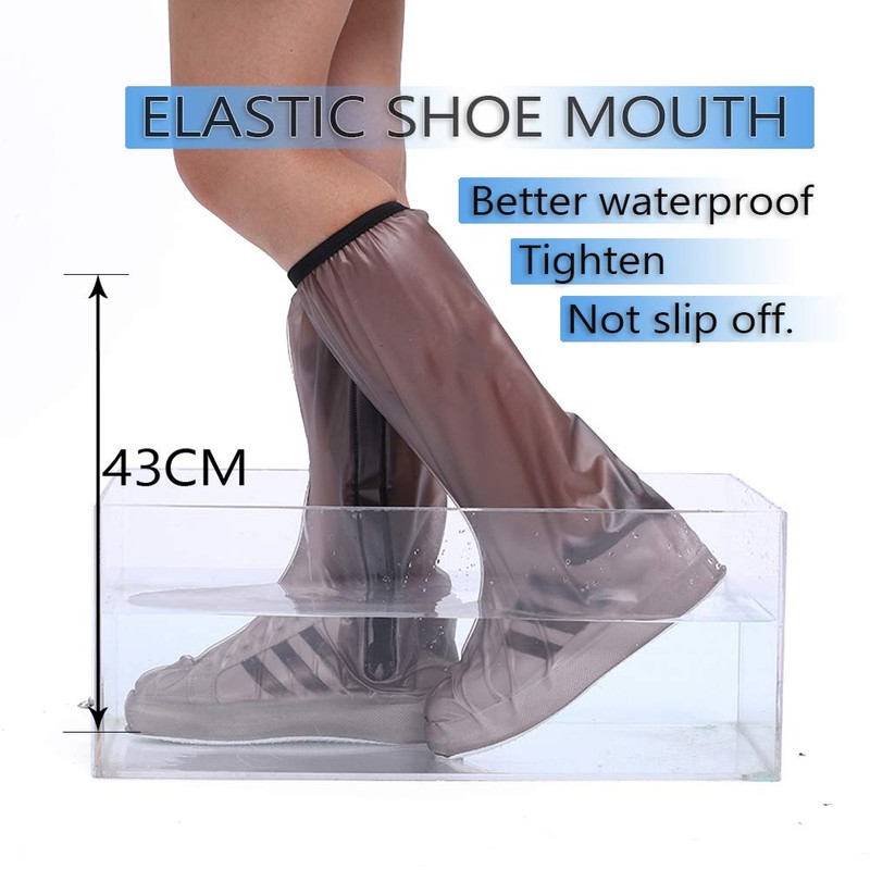 AFULILI - Fundas protectoras para zapatos de nieve y lluvia,