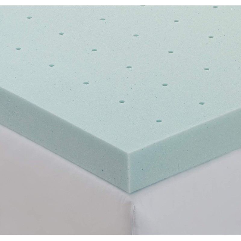 Nestl Mattress Topper, 2 Inch Memory Foam Topper, Gel Infused