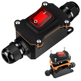 12V Switch/Toggle Switch 12V/Toggle Switch/Battery Disconnect Switch/Inline Switch/Waterproof Switch Power Switch Direct Plug Power Switch 20A/12V-24V
