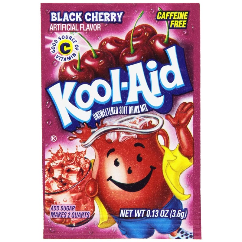 Kool-Aid Drink Mix - 8 Packets (Black Cherry)