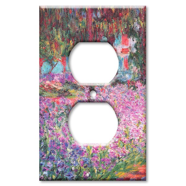 Outlet Cover Wall Plate - Monet: The Artist's Garden