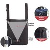 Waterproof Bicycle Bag Handlebar Black, Foldable Handlebar Bag for E-Bikes,