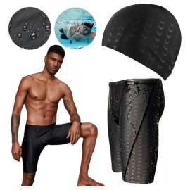 GOGOX Trajes De Baño Deportivo Hombre Natación Short Secado Rapido