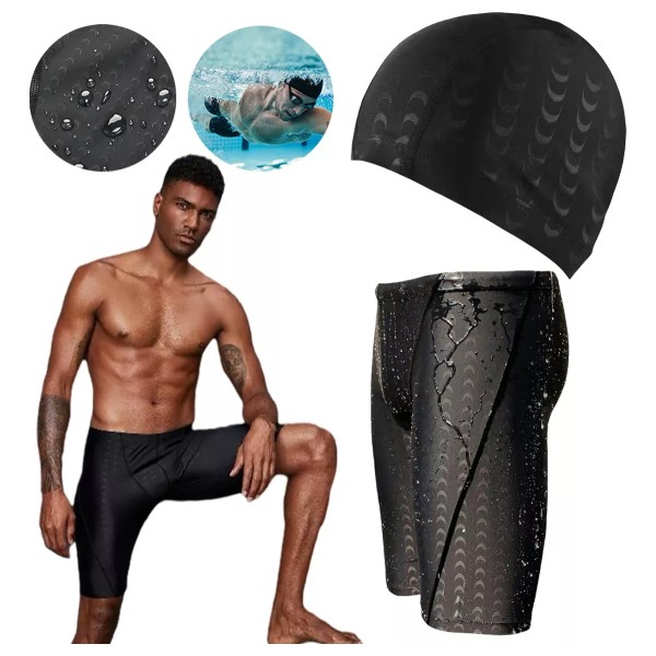 GOGOX Trajes De Baño Deportivo Hombre Natación Short Secado Rapido