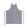Pincy Denim Apron Cross Back, Unisex Adjustable Bib Apron with