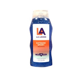 PACK OF 5 - L.A. LOOKS Extreme Sport Tri-Active Hold 20 oz, Blue