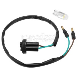 M MATI Taillight Light Socket Harness & Bulb For Honda TRX 300EX 400EX Sportrax 300 400