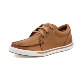Twisted X Women's Kicks, Moc Toe, Tan, 11 M