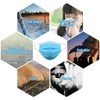 Black-50pack Disposable Face Masks, Ear Loop. Protective, breathable, dust-proof, 3protective