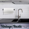 Stur-De Wrought Iron Paper Towel Holder - Wall Mount Paper