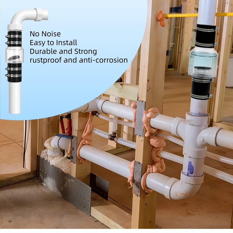 1-1/2 Inch Silent Sump Pump Check Valve, Quiet Backflow Preventer