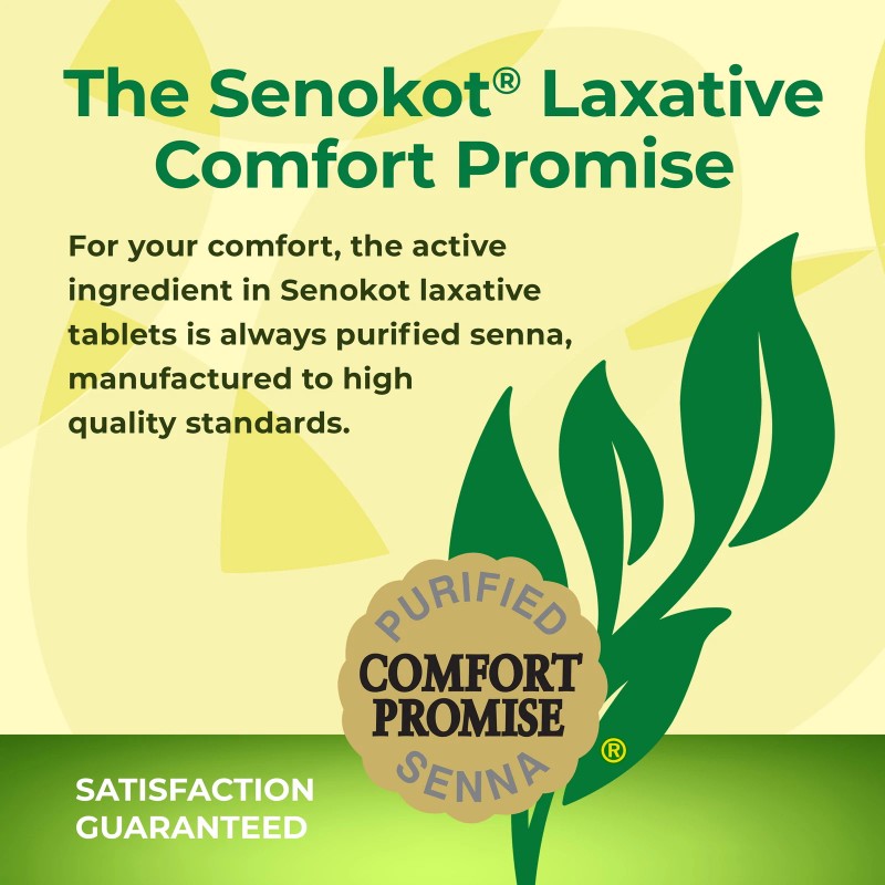 Senokot® Regular Strength Senna Laxative Tablets, 100 Ct