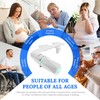Ultra-Slim Dual-Nozzle Bidet Attachment - Adjustable Cold Water Pressure, Stainless