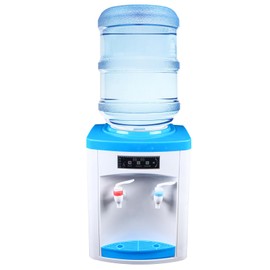 Top Loading Water Cooler Dispenser, 110V 5 Gallon Countertop Water Dispenser 3 Temperature Settings Freestanding Water Cooler Dispenser Desktop Electric Water Dispenser for Home Office Dormitory Use