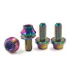 M5x12mm Titanium Bolts with Washers MTB Bike Bicycle Water Bottle