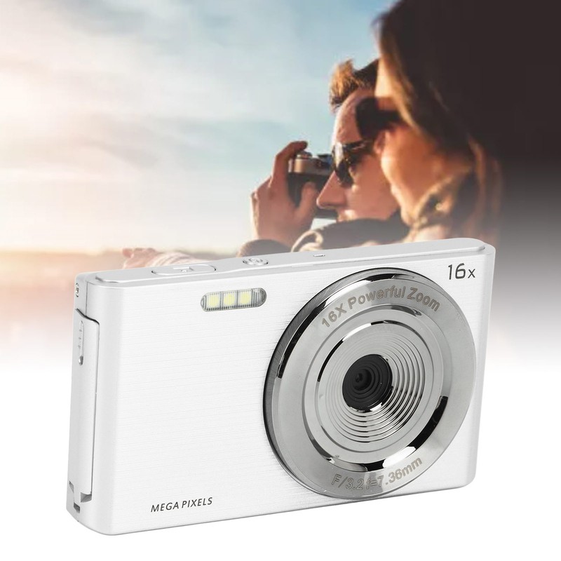 Digital Camera 4K 44MP 2.4 Inch 16X Digital Zoom Portable