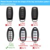 Aoocar Mech Style Heavy Metal Key fob Cover, Compatible with