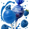 Blue Raspberry Lollipops – 65 Count Bulk Candy Pack, Individually