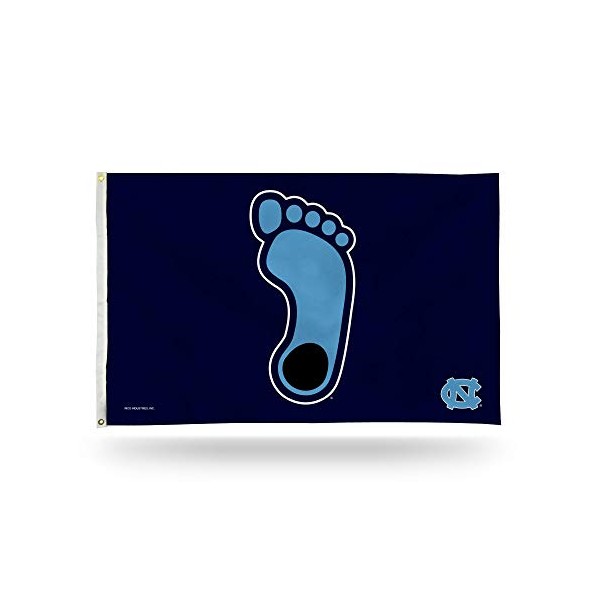 Rico Industries UNC North Carolina Tarheels Blue Heel 3 x 5 Foot Flag