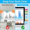 Monitor Memo Board, 2PCS Multifunction Sticky Note Holder for Computer