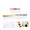 minkissy 36pcs 10ml Lip Gloss Tube Set Plastic Refillable Lip