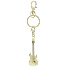 nakano All Music Keychain Electric Guitar Gold mm120khegg