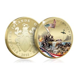 The Koin Club American Patriot Gold Coin Series - USA in World War II - Battle of Iwo Jima