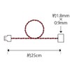 High Cue Parts EXB4-LJ12 One-Touch LED Series 2 4 Branch