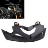 Motorcycle Front Spoiler Black Increase Stability Aerodynamic Wing Kit for